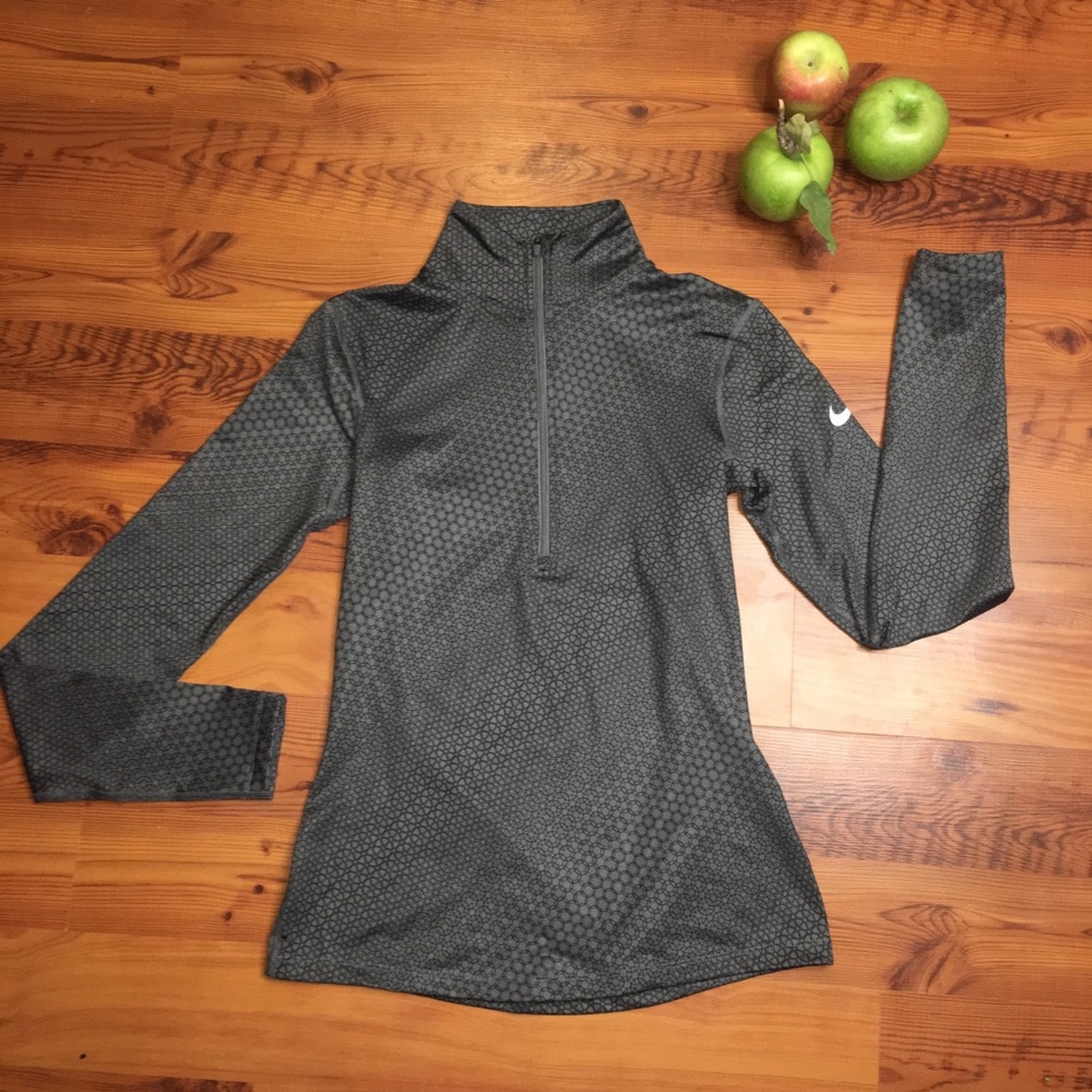 Long sleeve Nike Pro 3/4 Zip Dri-fit Pullover